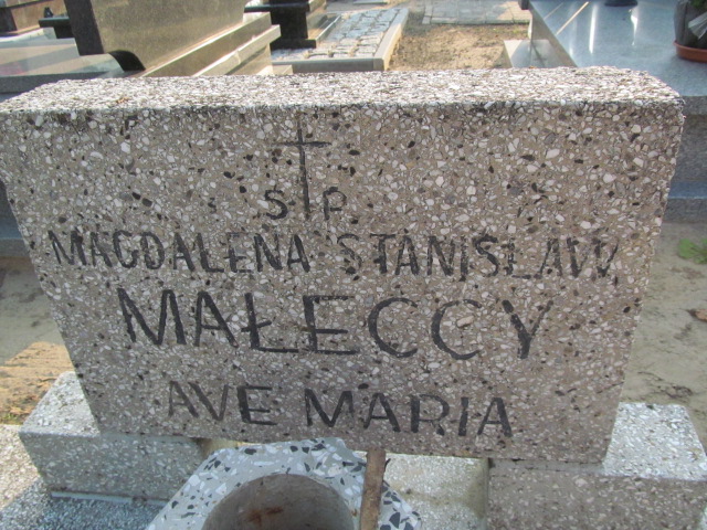 Stanisław Małecki 1879 Czerlejno - Grobonet - Wyszukiwarka osób pochowanych