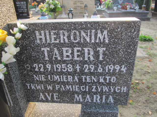 Grób Hieronim Tabert