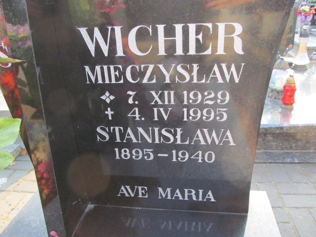 Mieczysław Wicher 1929 Czerlejno - Grobonet - Wyszukiwarka osób pochowanych