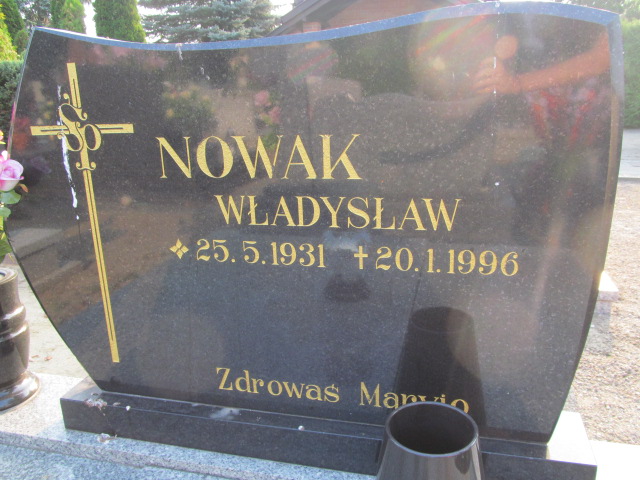 Władysław Nowak 1931 Czerlejno - Grobonet - Wyszukiwarka osób pochowanych