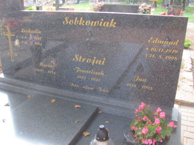 Franciszek Strojny 1882 Czerlejno - Grobonet - Wyszukiwarka osób pochowanych