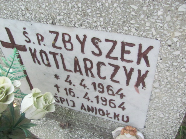 Zbigniew Kotlarczyk 1964 Czerlejno - Grobonet - Wyszukiwarka osób pochowanych