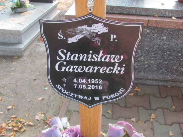 Stanisław Gawarecki 1952 Czerlejno - Grobonet - Wyszukiwarka osób pochowanych