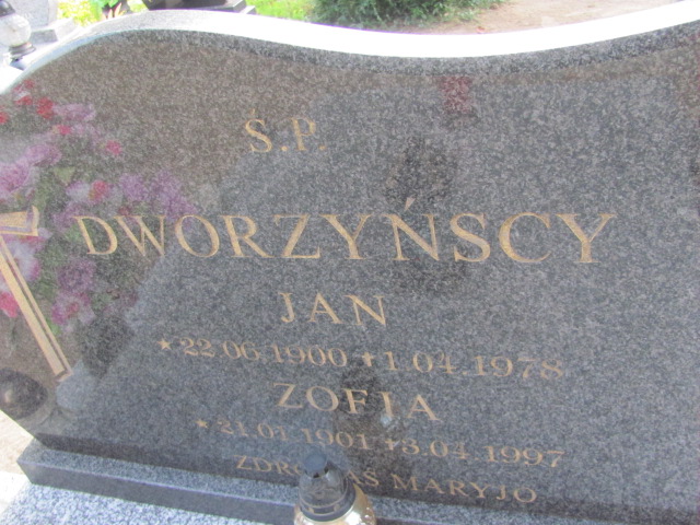 Jan Dworzyński 1900 Czerlejno - Grobonet - Wyszukiwarka osób pochowanych